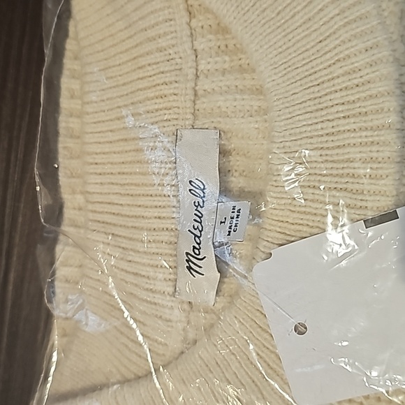 MADEWELL Ribbed Dropped Shoulder Sweater - Picture 4 of 5